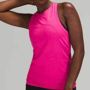 Lululemon Athletica Vibrant Pink Tank Top